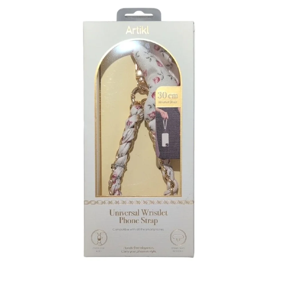 Artikl Floral Universal Wristlet Phone Strap